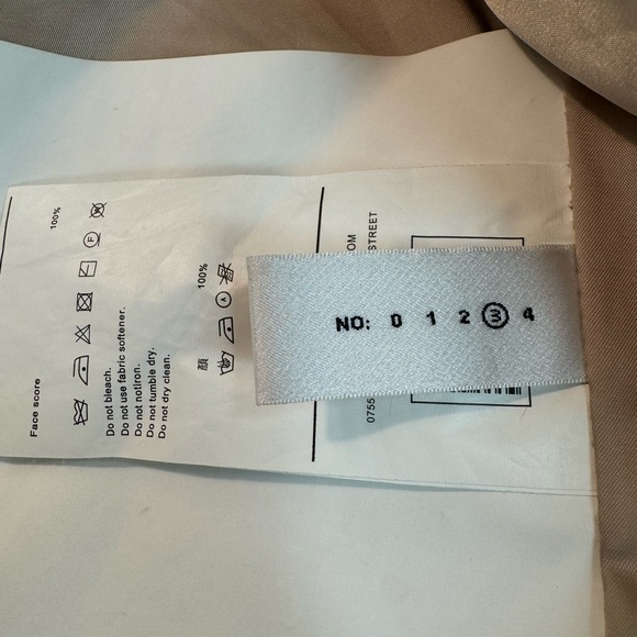 NWOT Masonprince Full Zip Teddy Coat Jacket Size M-XL - Picture 10 of 16